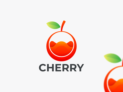 CHERRY cherry cherry coloring logo cherry design logo cherry logo fruit logo graphic design icon logo
