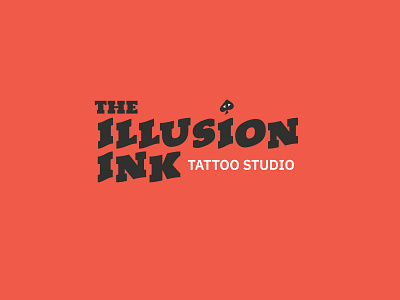 The Illusion Ink Tattoo Studio brand work branding business cards collaterals graphic design logo stickers tattoo studio