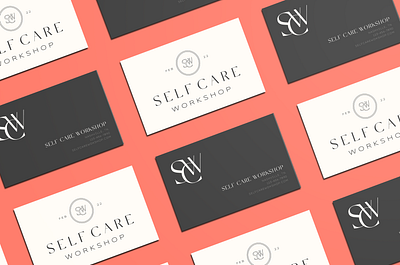 Self Care Workshop Branding brand identity branding graphic design icon logo design