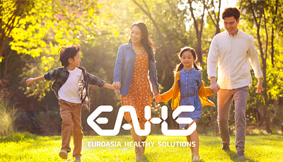 Euroasia Healthy Solutions asia branding design euroasia graphic design health healthcare logo vector