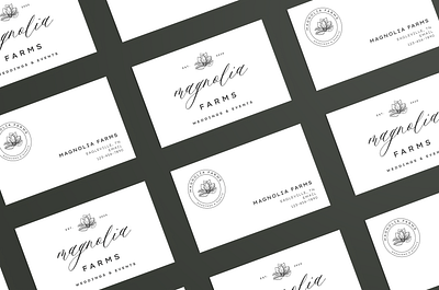 Magnolia Farms Brand Identity brand identity branding graphic design icon logo logo design