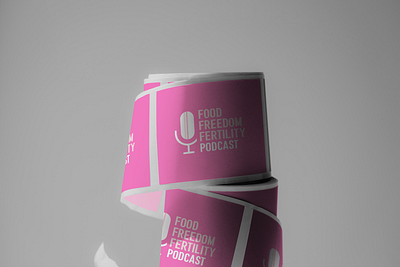 FFF Podcast Brand Identity brand identity branding graphic design logo logo design podcast
