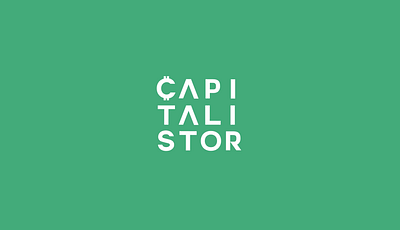 Capitalistor branding capitalism capitalist capitalistor crypto graphic illustration logo nft tech vector
