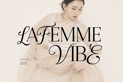 LaFemme Vibe | Serif Font | Free To Try Font elegant font font free font heading font modern font serif font serif typeface typography typography font