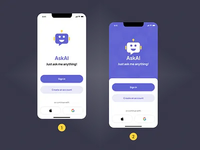 Welcome mobile app UI ios mobile app ui welcome