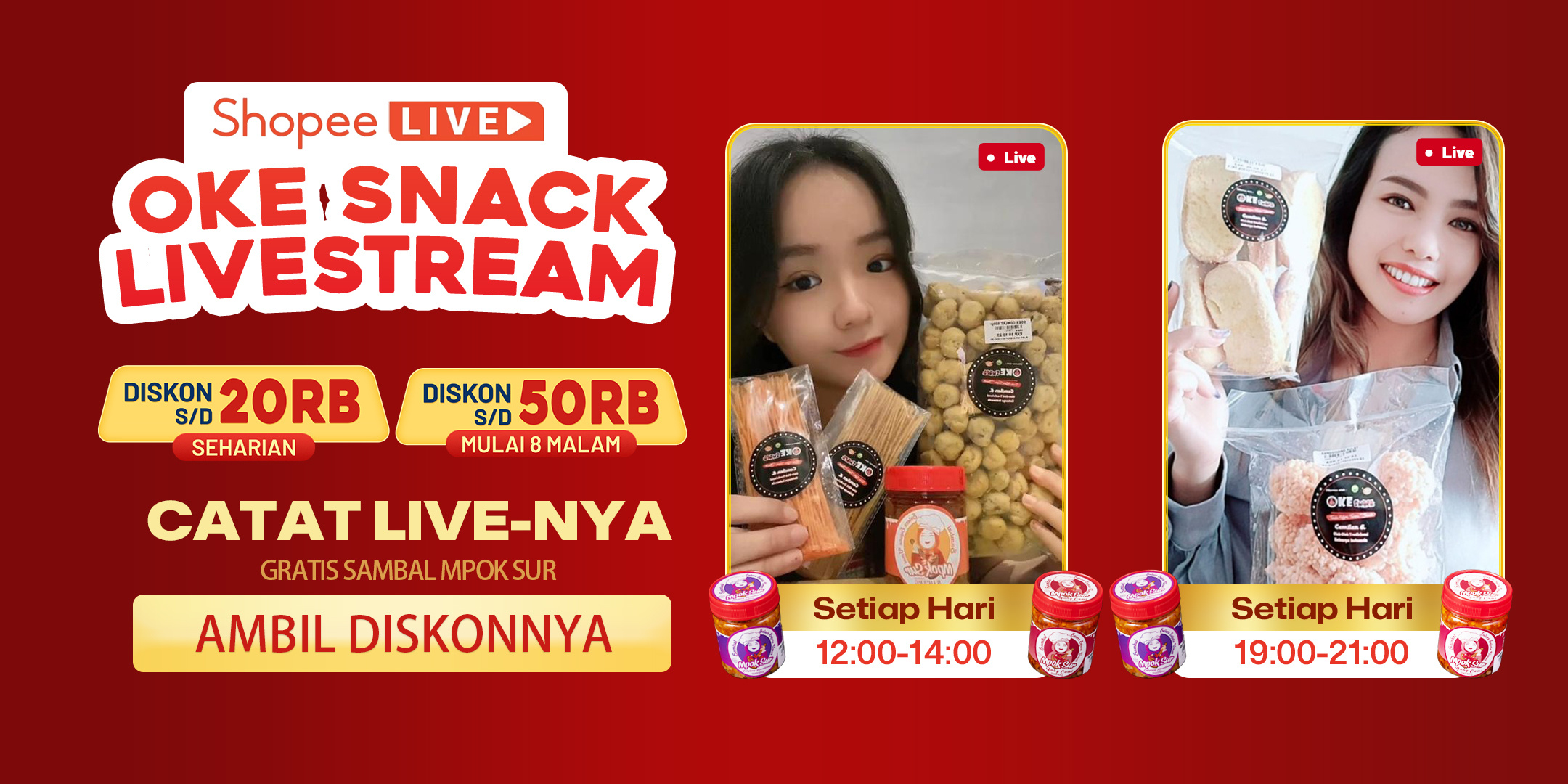 Snack Banner by Budi Setiyadi on Dribbble