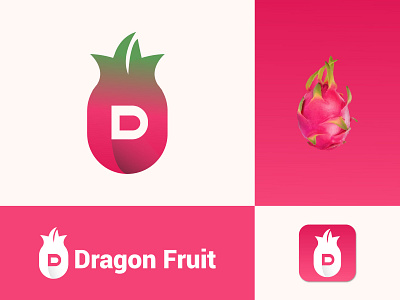 Dragon Fruit Modern logo design 3d brand identity branding branding logo creative logo design dragon logo fruit logo graphic design icon illustration logo logo design logo maker logo mark logo type logos modern logo