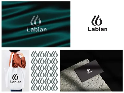Labian Logo ( letter l + b ) b logo branding company logo creative logo design drop logo graphic design iconic logo illustration l logo letter mark logo logo logo design mark minimal logo modern logo stationary logo vector visual identity logo