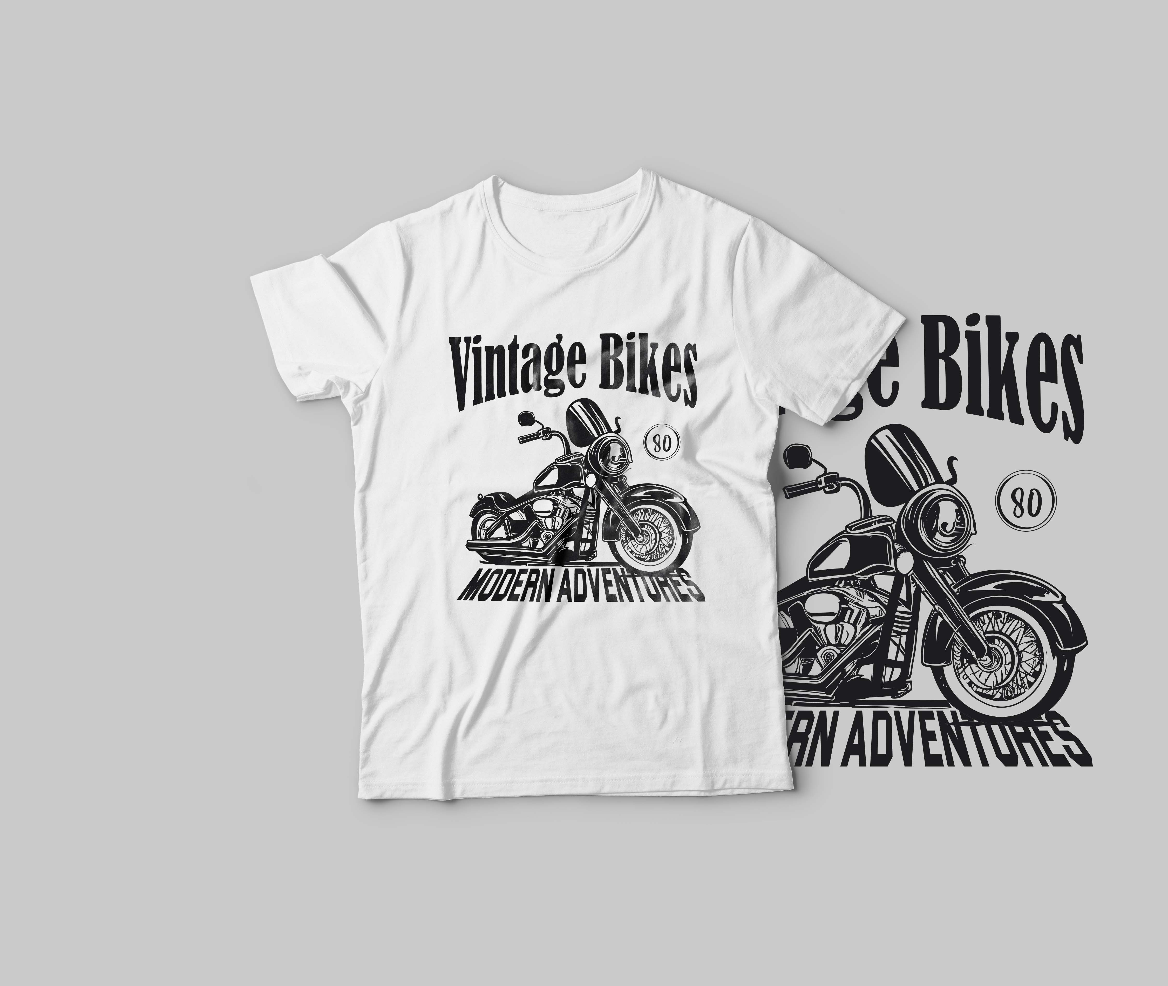 Vintage Bike T-Shirt Design by mahmuda akter on Dribbble