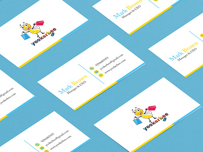 Yookerbee business card business card business card design graphic design