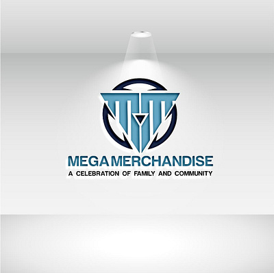 Mega Merchandise Logo branding creative graphic design illustration logo