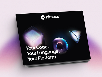 Gitness figma graphic design ui uiux website design