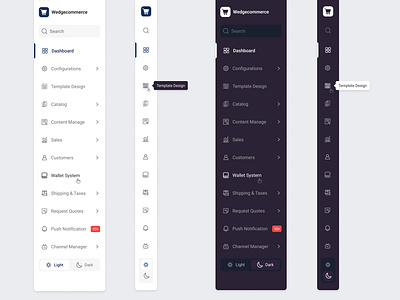 Side Menu Design clean dark mode design designer99studio free hover light mode menu menu bar nav bar nav mene navigation navigation bar side side bar side menu design ui