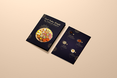 Sweet Dishes Brochure Design bifold brochure template brochure brochure design graphic design sweet brochure