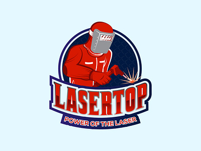 Laser top power of the laser retro vintage logo design abstract logo badge logo business logo company logo custom logo design a logo graphic design laser logo laser power logo lasertop logo branding mascot logo modern logo red color logo retro logo simple logo spark logo vintage logo