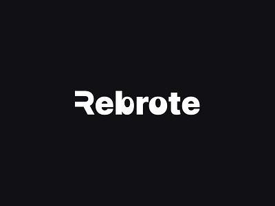 Rebrote - logotype branding design graphic design logo logomarks logos logotype marks