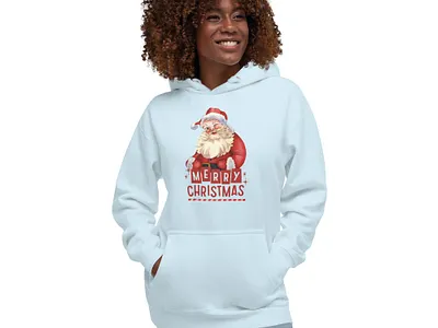 Merry Christmas Hoodie branding graphic design logo