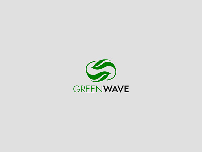 Green Wave Logo Design (Unused Concept) best cannabis logo best logo branding cannabis cannabis logo green logo green wave logo hemp loog hemp oil leaf logo logo logo branding logo create logo design logo mark logo type modern logo weed