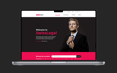 Swisslegal Website Re-Design branding figma figma template homepage landingpage legal minimal design re design website ui ui design user experience user interface ux website