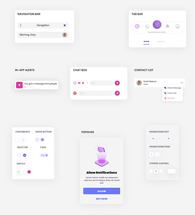 UI Element by Punit Nakum on Dribbble