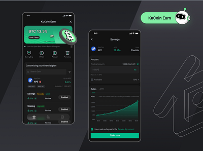 KuCoin Earn App app crypto earn finance kucoin