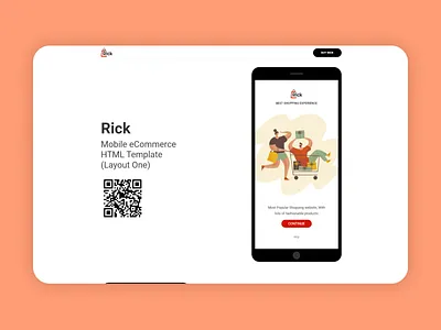 Bootstrap Mobile eCommerce HTML Template - Rick store