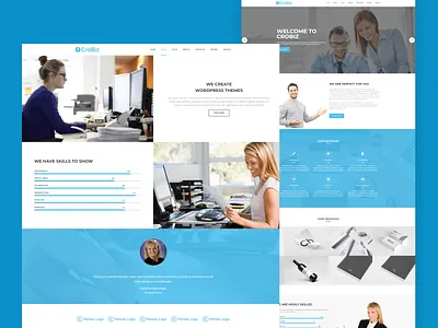 Crobiz - Corporate WordPress Theme wp