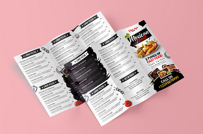 Restaurant Menu Card Design branding brochure design design event poster flyer design graphic design logo menu card design poster design restaurant menu