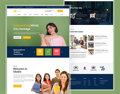 Learning Landing Page Design adobe xd figma design graphic design graphiczahangir hero section hero section design landing page landing page design prototype responsive design ui ui hero section user interface web page website website design zahangir zahangir hossain