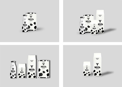 Milk Packaging Mockup (PSD) download mock up download mockup milk packaging mockup mockups packaging mockup psd psd mockup