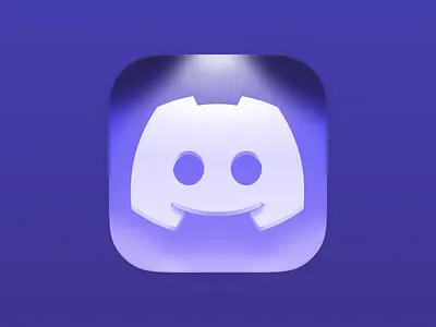 Discord App Icon app branding design graphic design illustration logo typography ui ux vector