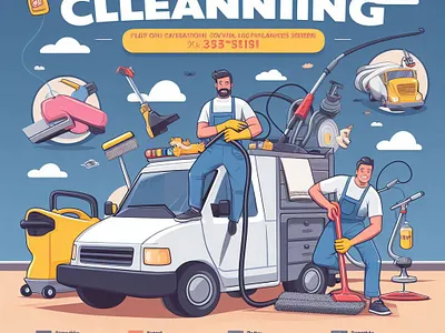 Carpet Cleaning ads 6 carpet cleaning illustration