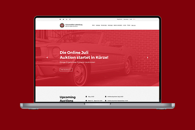 Automobilea Ladenburg Web Design app branding design graphic design re design u ui user inerface ux