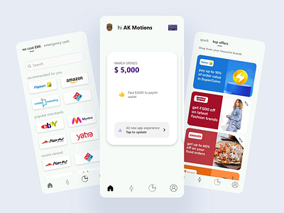 Slice App UI Design animations app app design appdesign branding design glass morphism ui design home page design illustration logo prototyping shopify appui slica app ui ui website design