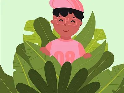 Children's Illustrations branding colour palette design flat art illustration illustrator ui