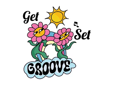 Retro Illustration Series branding colour colour palette design flat art illustration illustrator logo ui vector