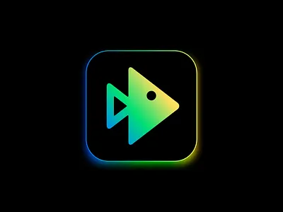 Fishy Logo Design for Tech Startup (Unused) animal arrow brand identity branding crypto direction fish geometric icon illustration logo mascot mihai dolganiuc design minimal modern music nft play share symbol
