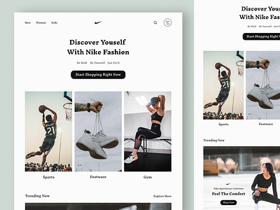 Fashion Wear Website Landing Page ecommerce ecommerce website ecommerce website template fashion fashion wear fashion wear website style ui design ui ux ui ux design ux design web design web ui website website template website ui ux