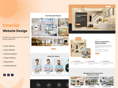 Interior Website Design design herosection interfacedesign interior interiordesign interiorlandingpage interiorwebsitedesign landing landingpage landingpagedeign landingpagetemplte ui uidesign uiinteriordesign uiux uiuxinteriordesign userinterface website websitedesign websitelandingpagedesign