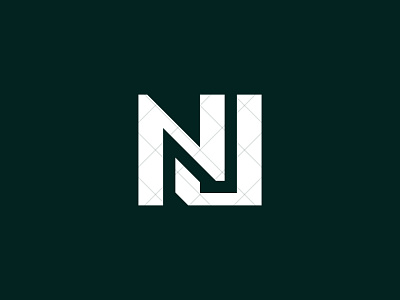 NJ Logo art branding design icon identity illustration jn jn logo jn monogram logo logo design logo for sale logotype monogram monogram logo nj nj logo nj monogram typography vector