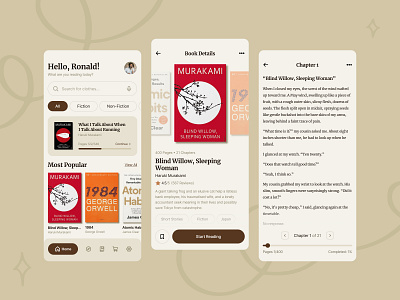 Reading App Design app book app book reading books books app bookshelf bookshop bookstore interface ios mobile reading reading app reading book reading list ui uiux user experience user interface ux