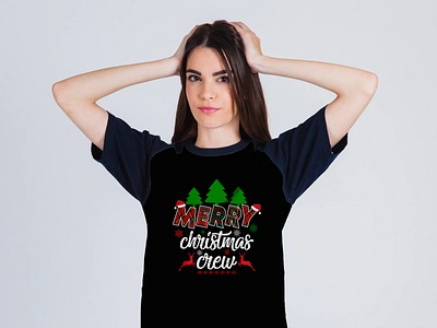 Christmas Day t-shirt design apparel branding christmas crew christmas day christmas lover christmas t shirt december design graphic design happy ho ho ho illustration jumper merry christmas santa claus sweater t shirt design trendy typography unique