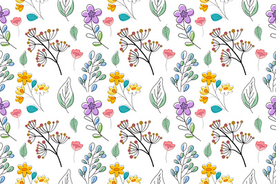 floral design branding graphic design pattern pattern design