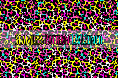 Leopard Seamless Pattern, Colorful Leopard Print abstract cheetah colorful graphic design hand drawn illustration leopard paper paper pack pattern pink print seamless seamless pattern sublimation sublimation png summer t shirt design tropical