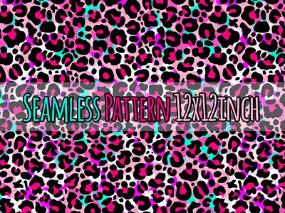 Pink Leopard Seamless Pattern, Pink Leopard Print Paper abstract digital art digital textile fabric graphic design hand drawn illustration leopard leopard print paper pattern pink pink leopard seamless seamless pattern sublimation sublimation png t shirt design tetxure textile