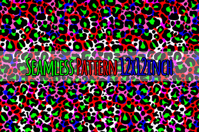 Hand Drawn Leopard Seamless Pattern, Leopard Print Pattern abstract cheetah colorful digital art fabric graphic design illustration leopard neon colorful paper pattern print seamless seamless pattern sublimation sublimation png t shirt design textile texture watercolor