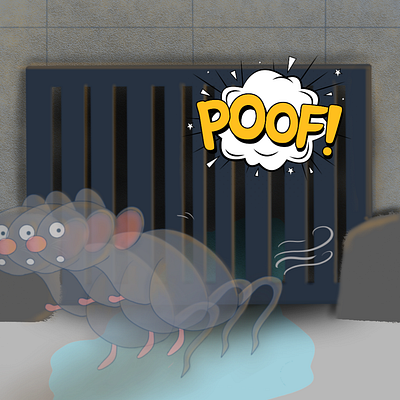 A Comic Tale of a Mischievous Rat comic graphic design illustration story