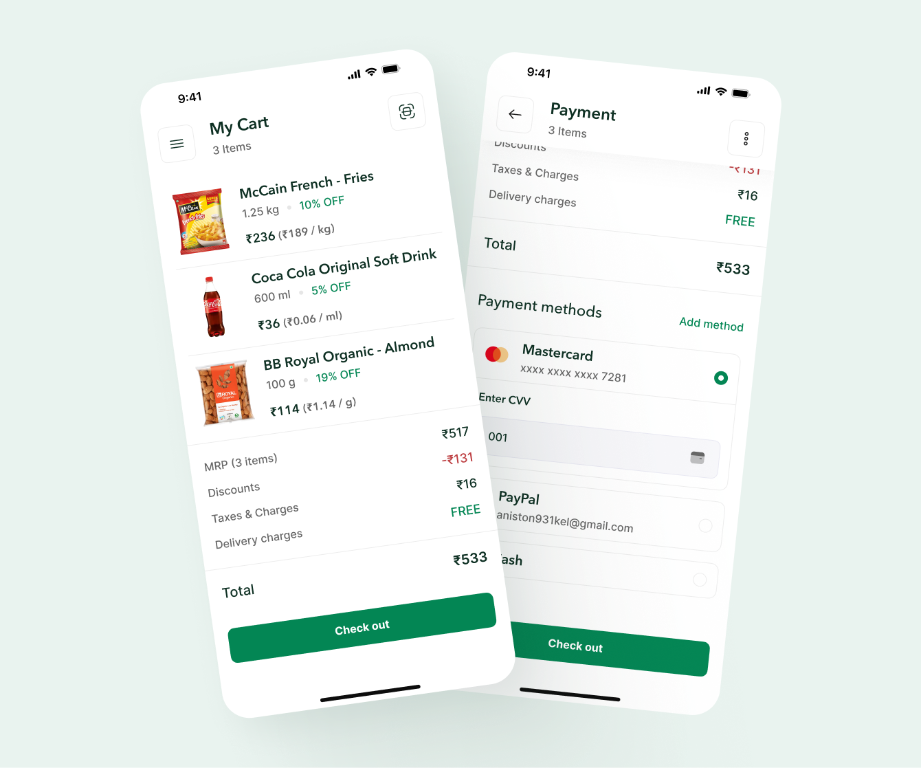 E-Cart App Ui Ux Design by Sahil Mondal (AlphaCrease Creations) on Dribbble