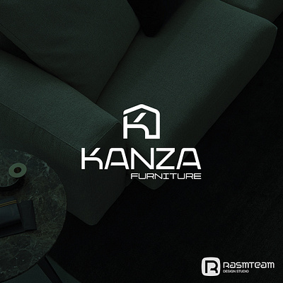 Kanza Furniture branding graphic design logo visual identity