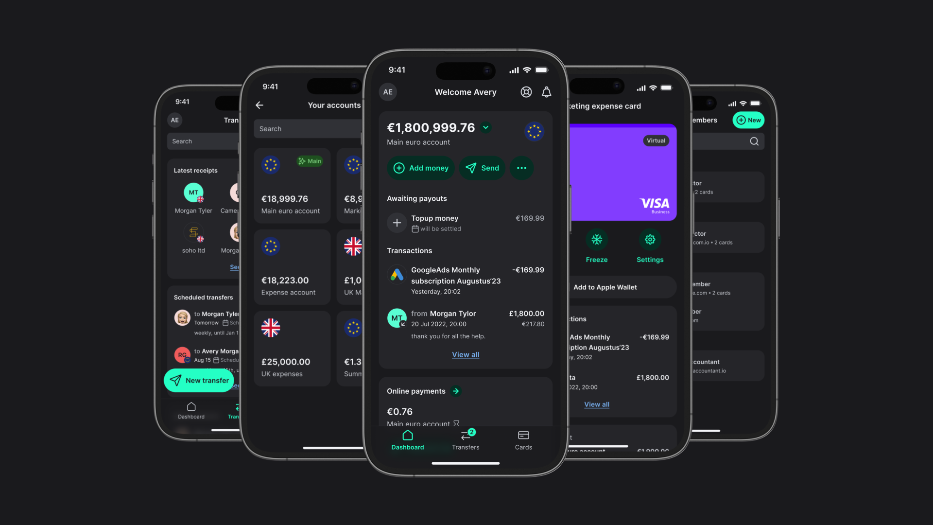 wamo: business app V.4 motion graphics product design ui user interface